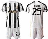 2020-21 Juventus 25 RABIOT Home Soccer Jersey,baseball caps,new era cap wholesale,wholesale hats